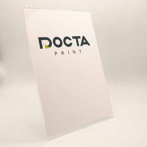Porta scheda trasparente