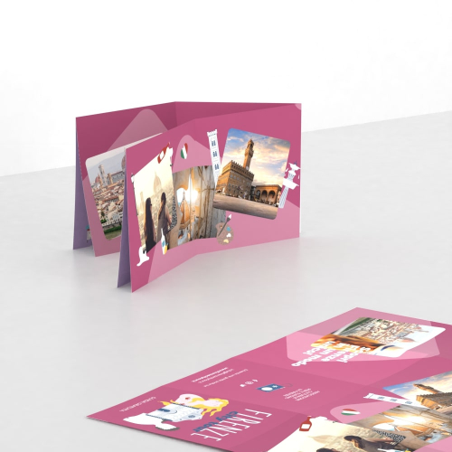 Pieghevoli e depliant 8 ante (16 facciate)