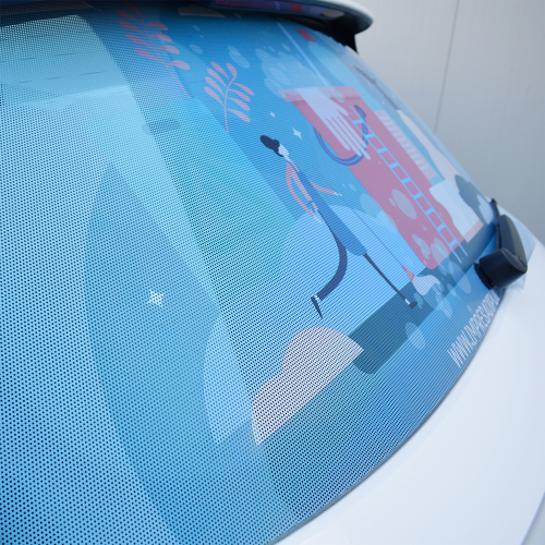 Adesivi One-Way Auto-Moto