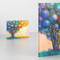 Fotoquadro canvas con cornice