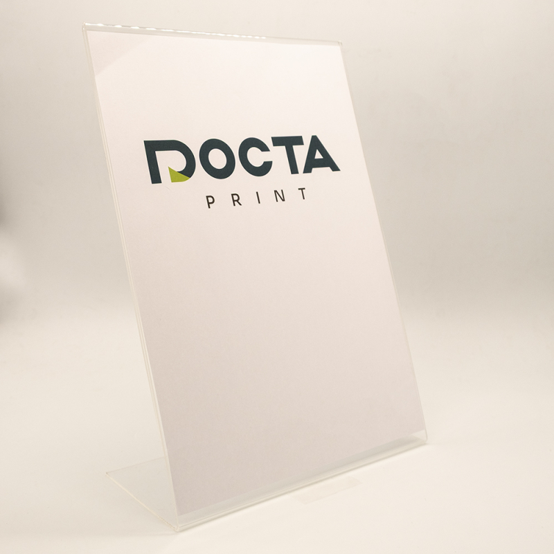 Porta scheda trasparente