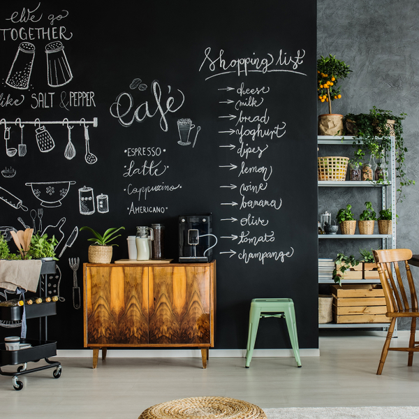 Lavagna nera riscrivibile