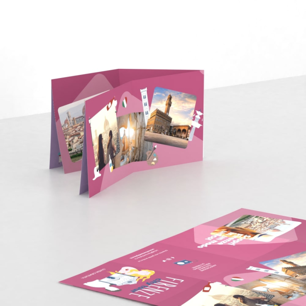 Pieghevoli e depliant 8 ante (16 facciate)