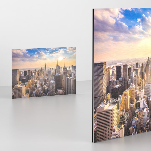 Fotoquadro alluminio D-bond