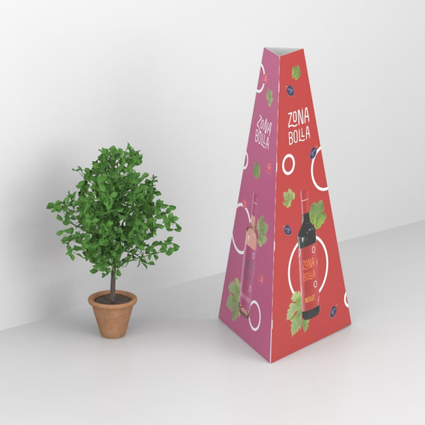Totem piramide 65x65x145