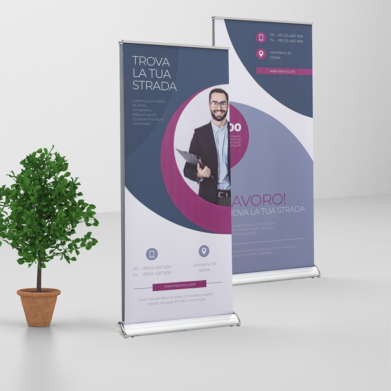 Roll-up bifacciali (Classic/Deluxe)